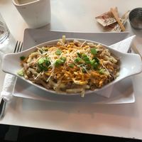 Mac and cheese at Chomp Vegan Eatery in Vancouver