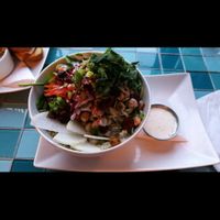 Roller coaster bowl at Chomp Vegan Eatery in Vancouver