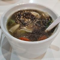 Mushroom soup at Coya Healthy Cuisine 古雅素食料理 in Penang