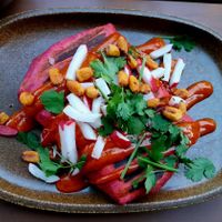 Veganer Burrito at Enchilada in Dresden