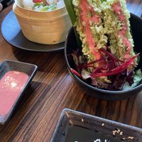 The green stuff is OKish  at Buddha Kitchen in Hamburg