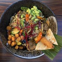 Bowl called „Sunshine in a bowl"  at Buddha Kitchen in Hamburg