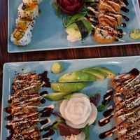 Different Sushi dishes 😍 at Buddha Kitchen in Hamburg