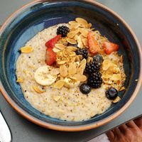 Goldilock's porridge at Snooze in Orange