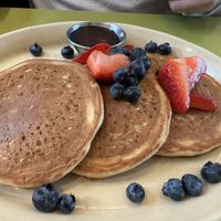 Vegan pancakes  at Snooze in Orange
