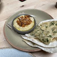 Humus de caju!!😋  at Saramago Cafe Bar in Glasgow