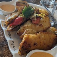 Twice fried "fish" at Tofu Vegan - Golders Green in North West London