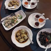 a selection of starters  at Tofu Vegan - Golders Green in North West London