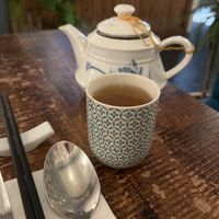 Jasmine tea.   at Tofu Vegan - Golders Green in North West London