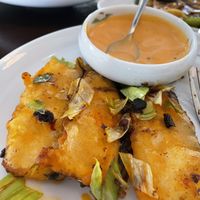 Vegan fish  at Tofu Vegan - Golders Green in North West London