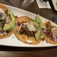 Plant-Based Street Tacos  at Blue Agave Grill in Fort Collins