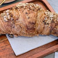 Croissant at Nanø Coffee Lab in Mallorca