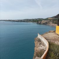 View from restaurant at Playa Forti in Willemstad