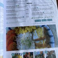 Menu  at Playa Forti in Willemstad