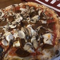 Super Mario flower power  at Pizza Geeks - Haymarket in Edinburgh