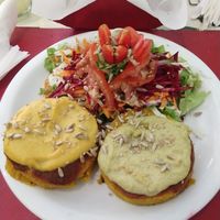 Meal of the day at Naturaleza Sabia in Buenos Aires