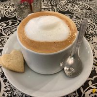 Plant-milk latte at Naturaleza Sabia in Buenos Aires