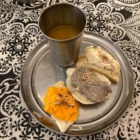 Free appetizer at Naturaleza Sabia in Buenos Aires