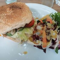 Burger at Falscher Hase in Dresden