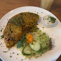 Bäuer:innenfrühstück mit Räuchertofu  at Falscher Hase in Dresden