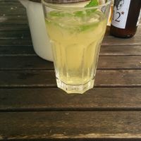 Homemade ice tea at Falscher Hase in Dresden