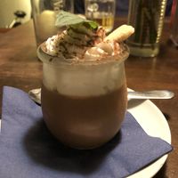 Vegan chocolate mousse at Falscher Hase in Dresden