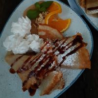 Very good pancakes! at Falscher Hase in Dresden