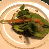 Part of our 5 course meal at Marits Eetkamer in Amsterdam