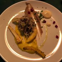 Part of our 5 course meal at Marits Eetkamer in Amsterdam