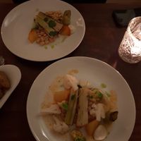 Gluten free option with cauliflower instead of barley  at Marits Eetkamer in Amsterdam