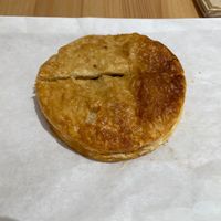 Beef Pastelito - savory beef in a sweet crust at Stephanie's Vegan Bakery + Cafe in Fort Lauderdale