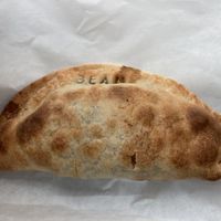 Black bean and corn empanada   at Stephanie's Vegan Bakery + Cafe in Fort Lauderdale