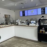 front counter  at Stephanie's Vegan Bakery + Cafe in Fort Lauderdale