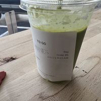 green smoothie   at Stephanie's Vegan Bakery + Cafe in Fort Lauderdale