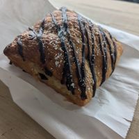 Chocolate croissant at Stephanie's Vegan Bakery + Cafe in Fort Lauderdale