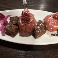 Chocolate torte  at Blue Sushi Sake Grill in Nashville