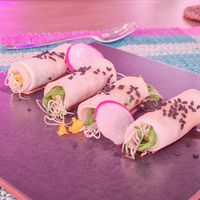 Radish Mango Roll at Urban Greens in Makati