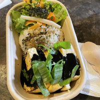 BBQ rice bowl with charcoal sauce   at Little Milkyway in Baguio City