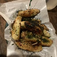 Fried saba  at Little Milkyway in Baguio City