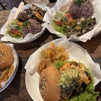 Mexshroom burger  at Little Milkyway in Baguio City