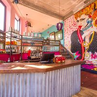 Beautiful decor in Clifton Thali at Thali Cafe - Clifton in Bristol