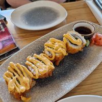 Deep fried sushi starter at Re Nao in Galway