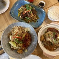 Delicious Pad Thai, Fried Rice, & Tofu Steak  at Re Nao in Galway