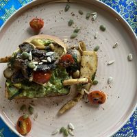 Avocado toast  at Pegaga in Langkawi