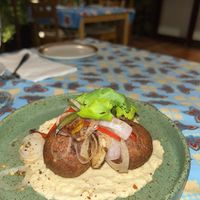 Falafel & hummus  at Pegaga in Langkawi