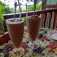Chocolate shakes at Pegaga in Langkawi