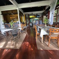 The restaurant   at Pegaga in Langkawi