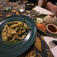 Green curry at Pegaga in Langkawi
