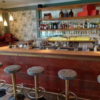 The bar at House of Small Wonder in Berlin