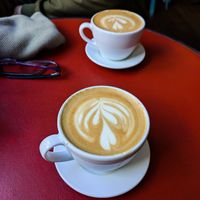 Cappuccinos at House of Small Wonder  at House of Small Wonder in Berlin